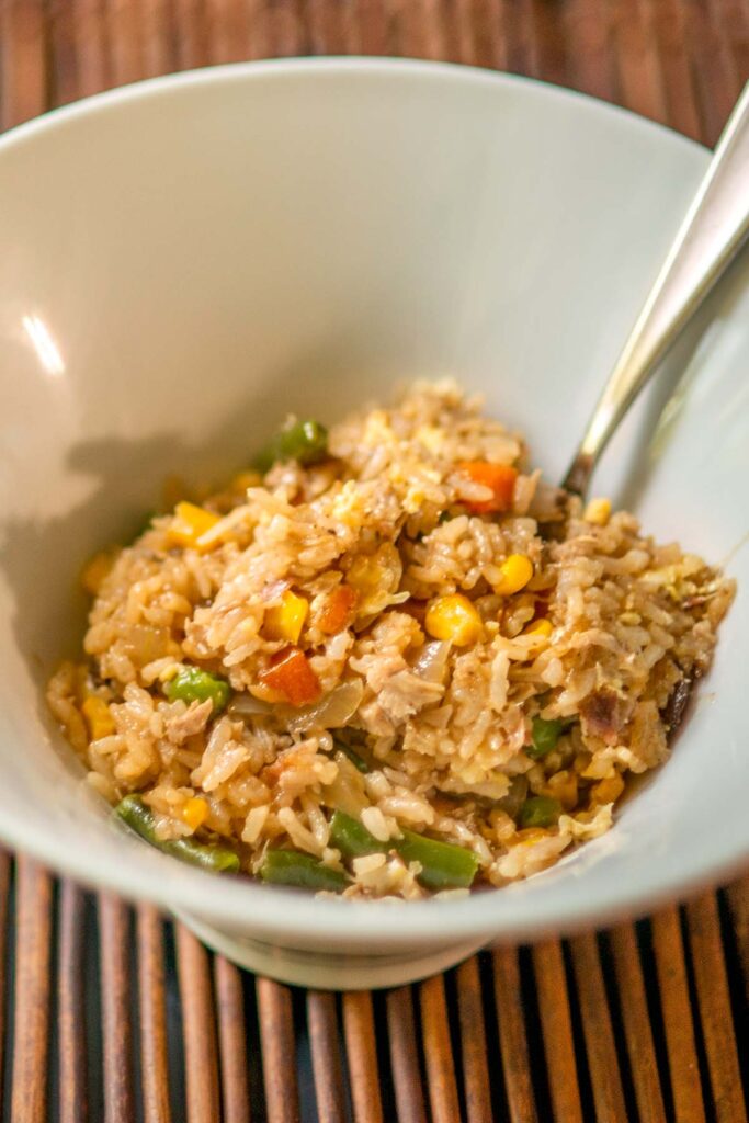 Leftover Pulled Pork Fried Rice - Chicken Fried Kitchen