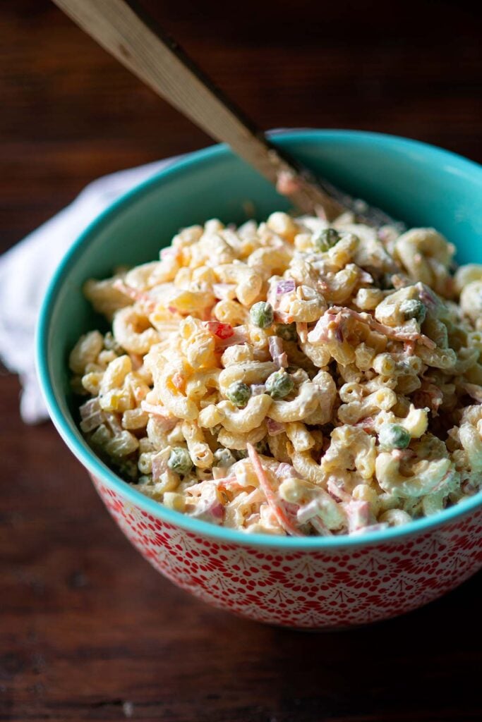 Southern Macaroni Salad | Creamy BBQ Side Dish Recipe Chicken Fried Kitchen