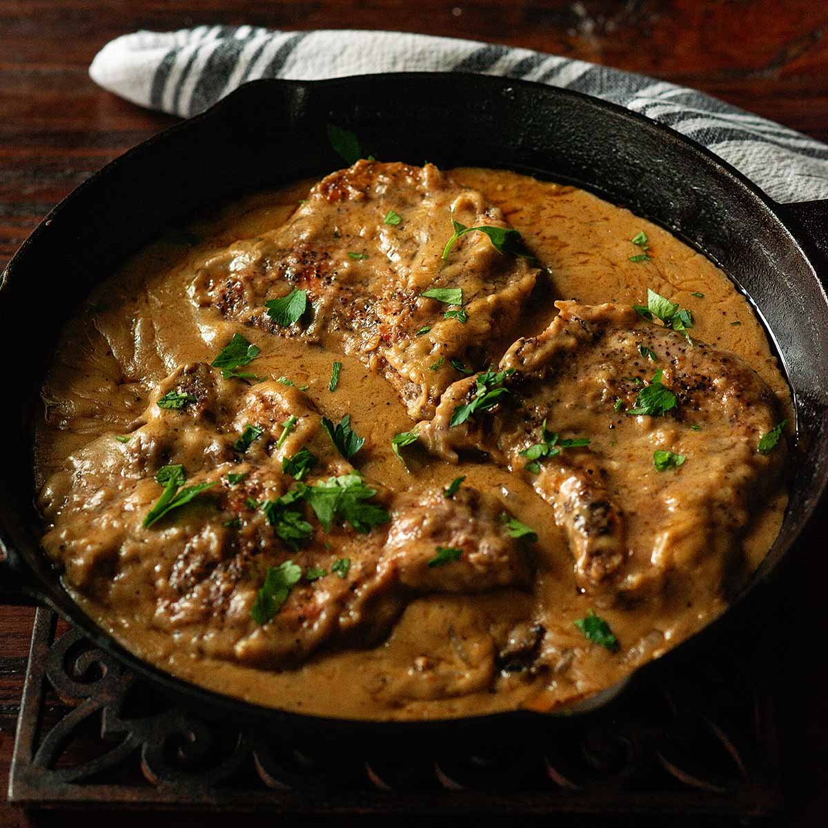 Southern Smothered Pork Chops